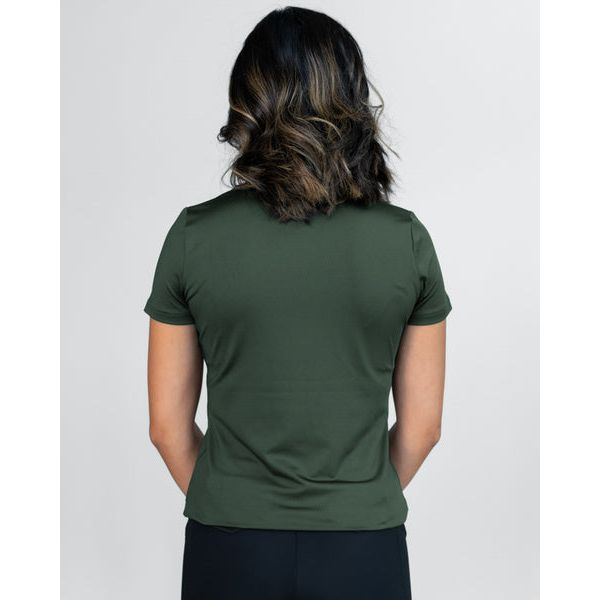 Fager Fia Short Sleeve T-Shirt Dark Green