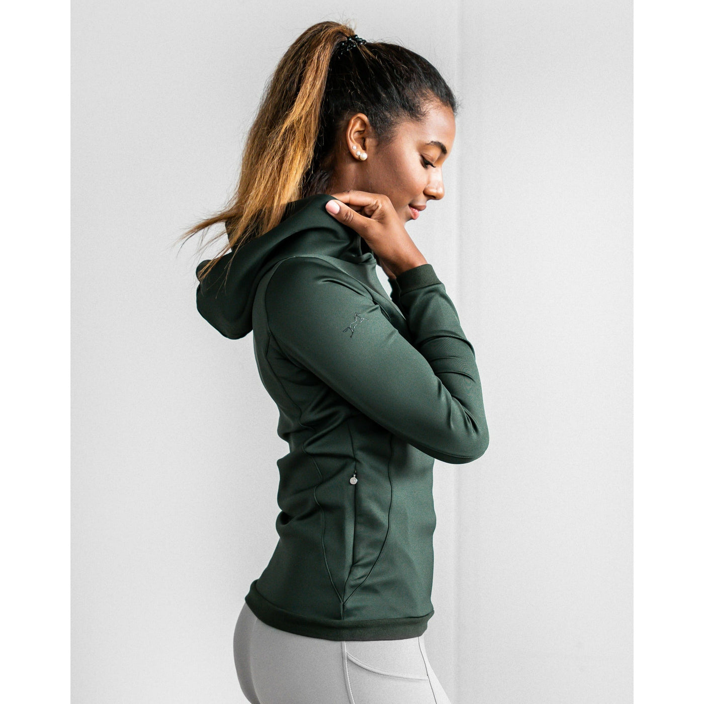 Fager Polly Hoodie Green