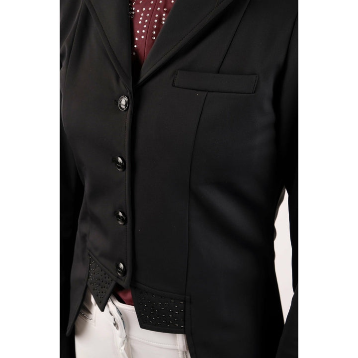 SALE Montar Dressage Show Softshell Jacket - Short Tailcoat, Black