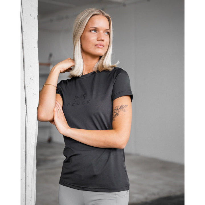 Fager Ida Short Sleeve T-Shirt Dark Grey