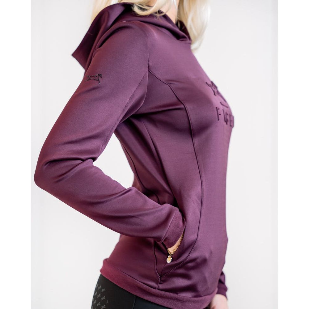 SALE Fager Polly Hoodie Burgundy