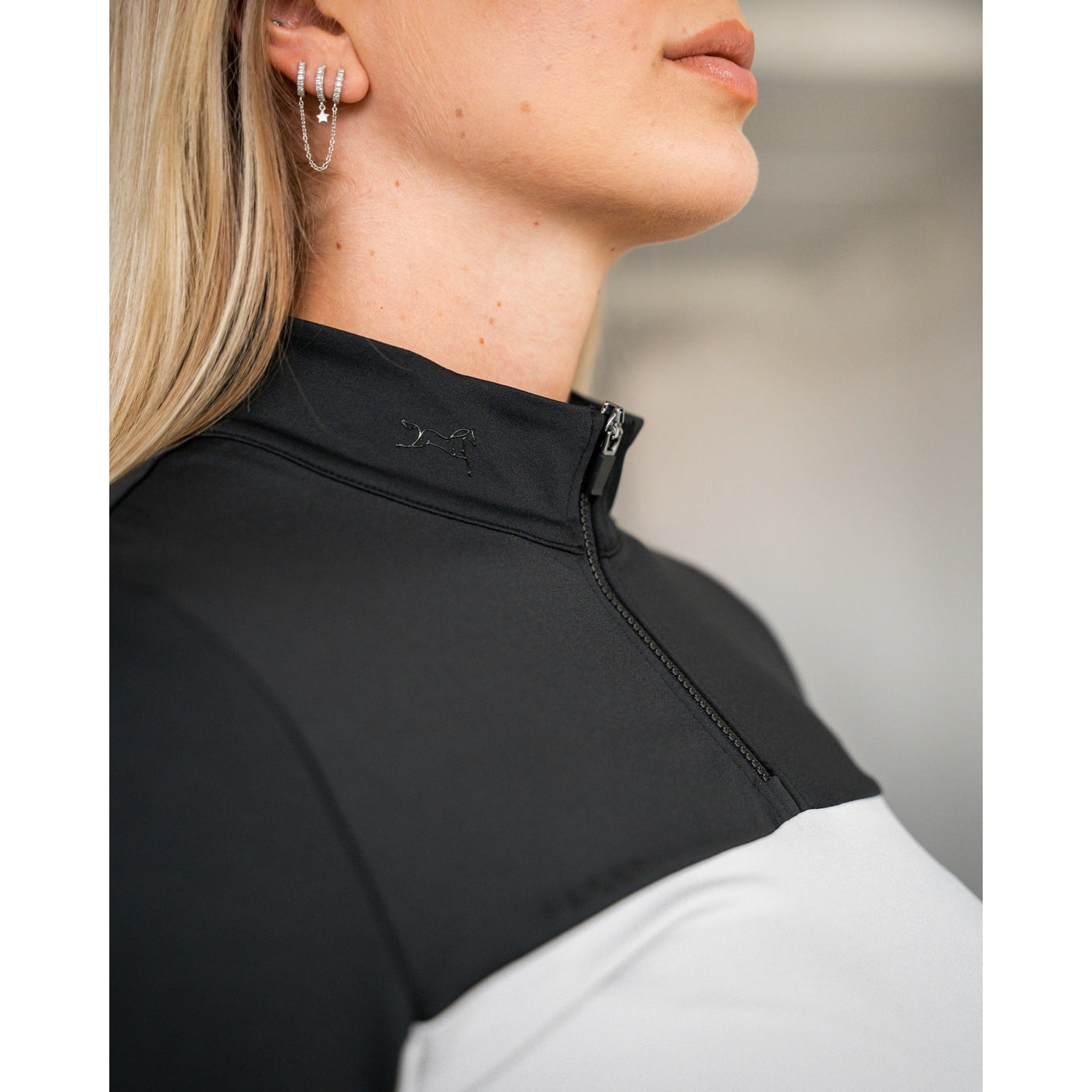 Fager Naomi Long Sleeve Shirt Black/Grey